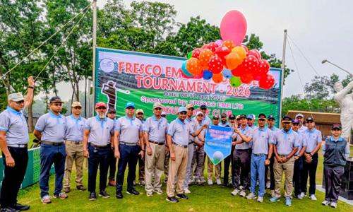 Closing ceremony of Fresco EME golf cup  Tournament held in Bogura Cantonment